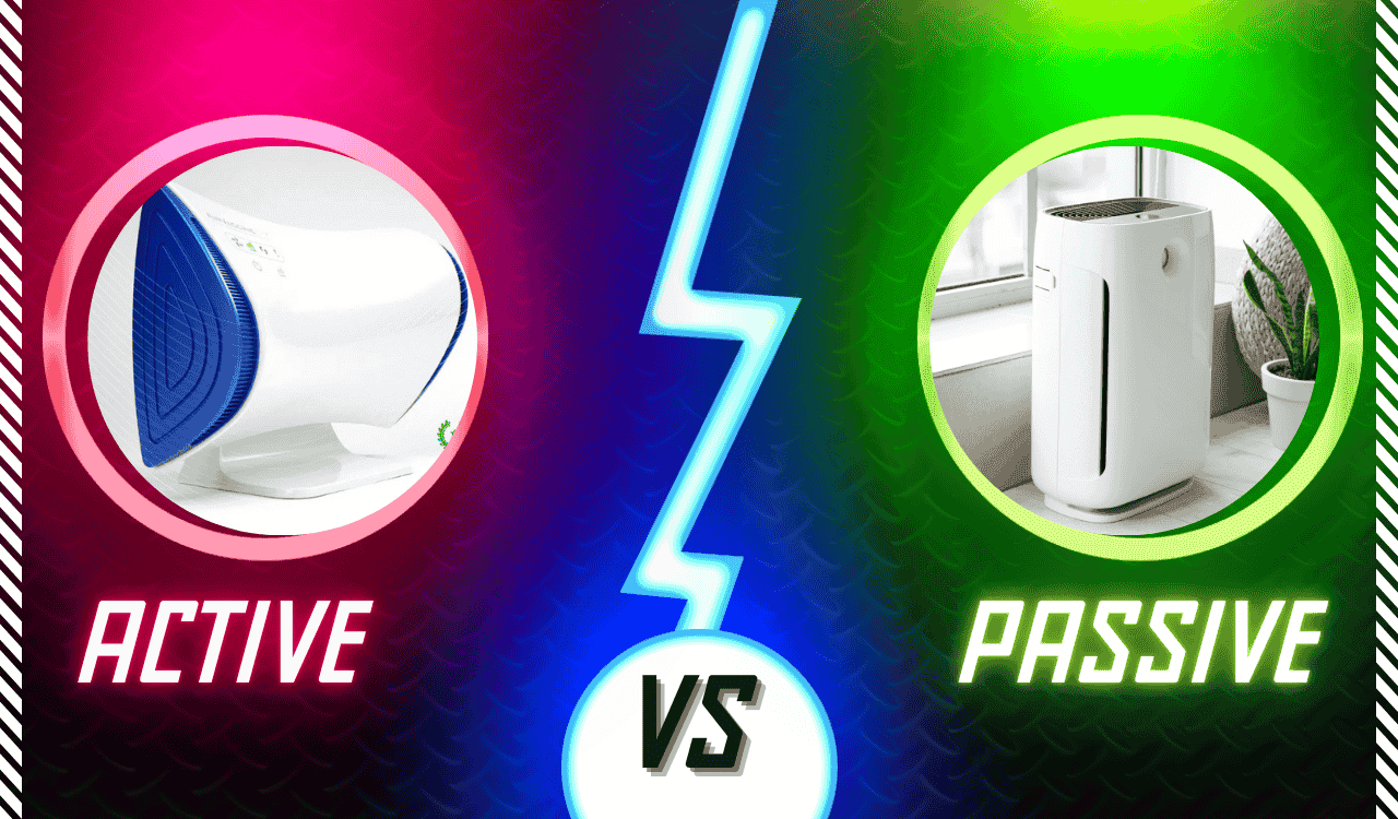 מסנני אוויר אקטיביים לעומת פסיביים